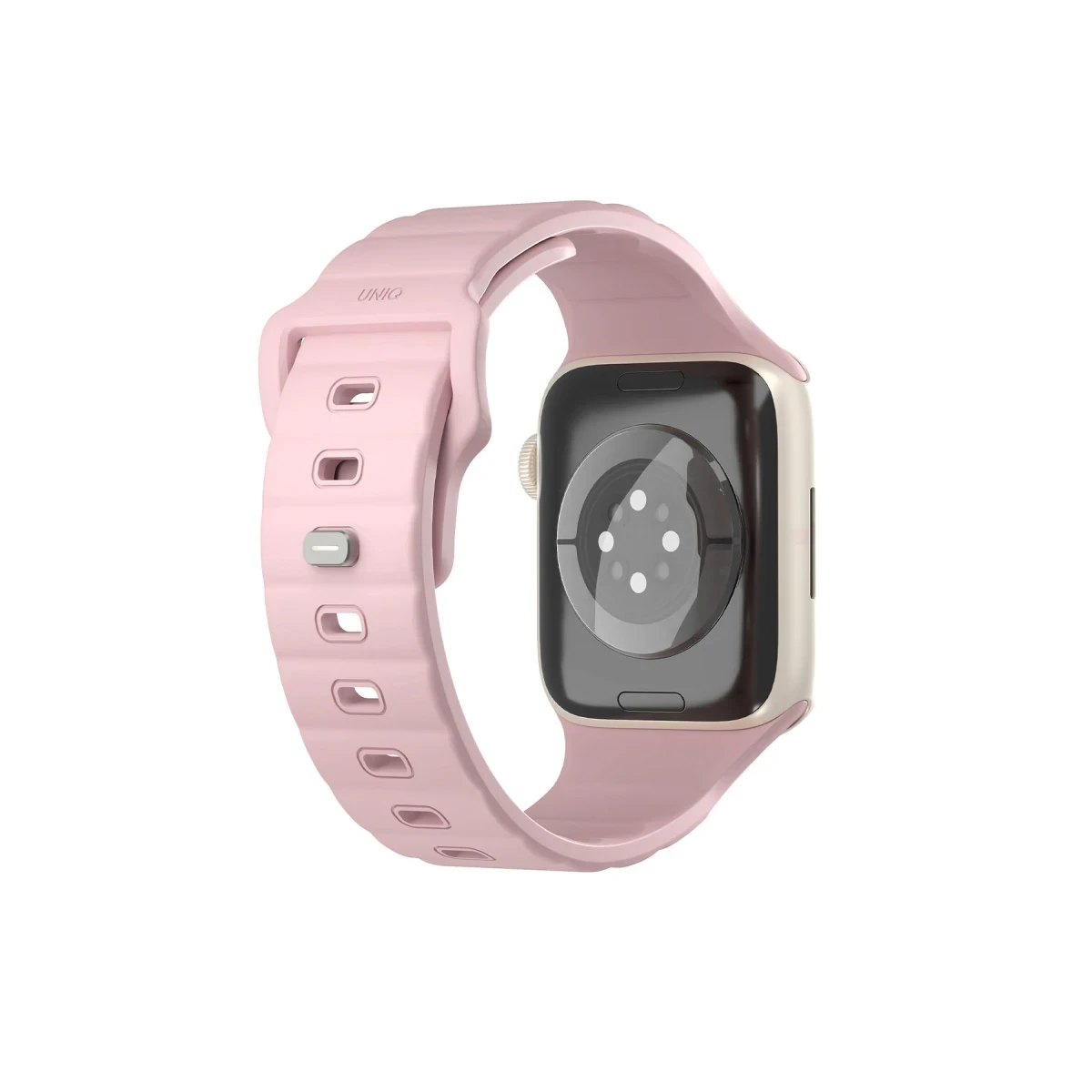 Uniq Apple Watch 41mm Stride FKM Silikon Kordon - Pembe